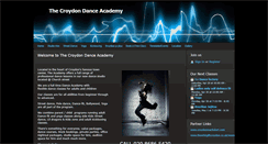 Desktop Screenshot of croydondanceacademy.com